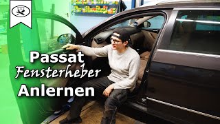 VW Passat 3C B6 Fensterheber anlernen  Teach in Passat 3C window regulator  VitjaWolf  Tutorial [upl. by Bevus86]