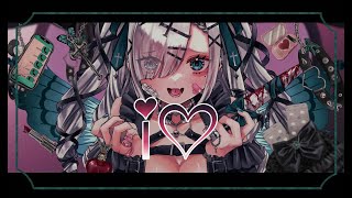 初投稿【ドキッときめいて】I♡ リリぴ ヤンデレ vtuber が 歌ってみた【オリジナルMV】cover 宝蝶々えり [upl. by Cummine539]