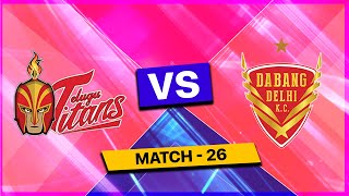 🔴 Live Telugu Titans vs Dabang Delhi  TEL vs DEL Live  Pro Kabaddi League Live Match Today [upl. by Alia]