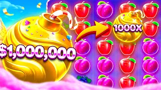 We Won Over 1000000 On SWEET BONANZA [upl. by Staw]