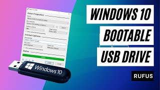 How to create Windows 10 installation media using RUFUS [upl. by Ieppet]