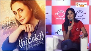 Hichki Movie Review By Katrina Kaif  Must Watch  Bollywood Live [upl. by Llenod680]