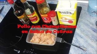 Pollo con Champiñones en Salsa de Ostras Olla GM D [upl. by Asilahs670]