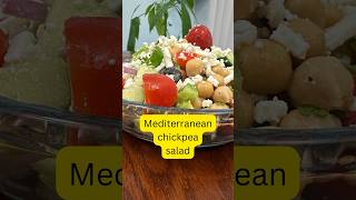 Healthy Mediterranean Chickpea Salad Amazing Taste  A Perfect Recipe for weight loss [upl. by Chrissie]