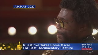 Questlove Takes Home Oscar For Best Documentary Feature [upl. by Owens]