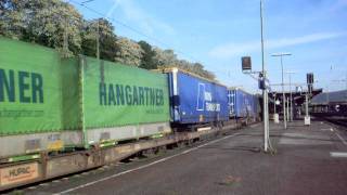 BR 151 1468 mit Containerzug Hangartner DSV [upl. by Ahsitak954]