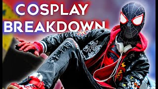 New Custom Miles Morales Suit COSPLAY BREAKDOWN [upl. by Beckman]