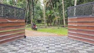 AUTOMATIC SWING GATES  AURA BUSINESS SOLUTIONS  GATE AUTOMATION IN KERALA  94 966 38 352 [upl. by Attesoj]