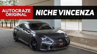 LUXURY STANCE  LEXUS RC F Rims  AutoCraze 2017 [upl. by Delsman]