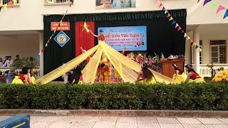 Múa hào khí việt nam hay nhất từ trước đến nay chào mừng 2011 trường THPT Vĩnh Tường [upl. by Phillie]