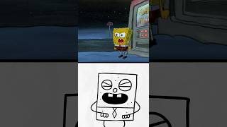 DoodleBob stuck in Rock Bottom ✏️  SpongeBob shorts [upl. by Hazelton]