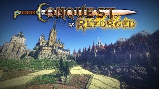 Minecraft Cinematic Conquest Reforged Mod Trailer [upl. by Asiat]