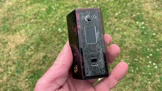 quotGiannaquot Dna250c stabwood Hybrid 2 x 18650 mod [upl. by Wilser264]