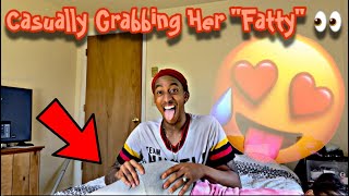 CASUALLY SMACKING MY GIRLFRIENDS quotFATTYquot 🍑💦TO SEE HER REACTION MUST WATCH… [upl. by Caraviello]