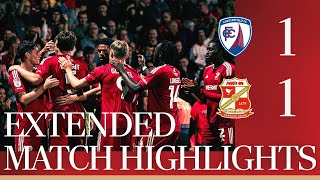 Extended Highlights Chesterfield vs Swindon Town [upl. by Sivek]