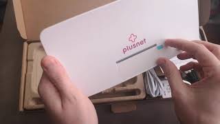 PlusNet Fibre Broadband Router Unboxing [upl. by Leor]