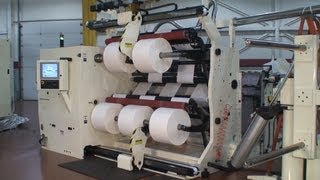 C1000C Slitter Rewinder  40quot Rolls [upl. by Aliet]