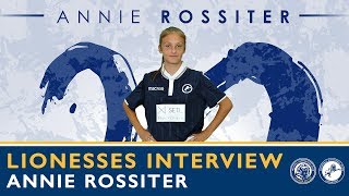 ANNIE ROSSITER STEPS UP for Millwall Lionesses [upl. by Tillo185]