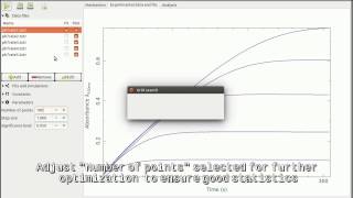 Fitting Coprinopsis cinerea peroxidase catalyzed oxidation of syringaldazine with rModeler [upl. by Lesde]