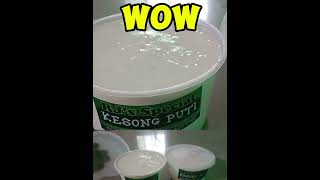 NATIVE WHITE CHEESE KESONG PUTI cheese whitecheese [upl. by Chavaree855]