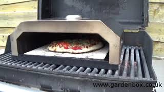 Firebox BBQ Pizza Oven  Cook a Pizza in 3 Minutes on your BBQ [upl. by Neelhtac98]