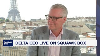 Delta Air Lines CEO on CrowdStrike outage Cost us half a billion dollars in five days [upl. by Nhor]