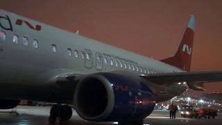 Перелёт МоскваКазаньNordwind AirlinesBoeing 737800020218 [upl. by Engen]