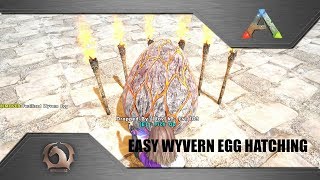 Ark Survival Evolved  Easy Wyvern Egg Hatching [upl. by Alegnaed]