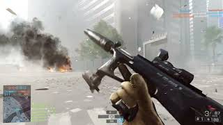 Battlefield 4  Siege of Shanghai CQL  Engineer Infantry Gameplay [upl. by Edecrem]