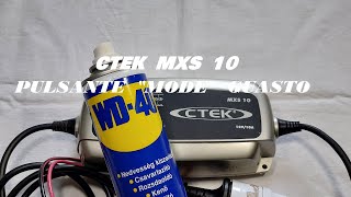 CTEK MXS 10  Pulsante quotModequot guasto [upl. by Anirbaz385]