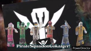 Kaizoku Sentai Gokaiger henshin Improved  SS AND PR arty zone [upl. by Mali]