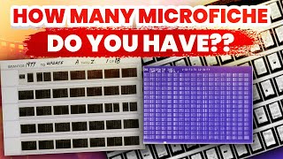 How Many Microfiche Do You Have [upl. by Cyrie]