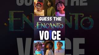 ENCANTO Guess the Voice  Can you guess what ENCANTO character is talking guesswho [upl. by Marylinda]