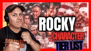 Ranking The Rocky characters  Tier List  Including the Creed Films [upl. by Norahc]