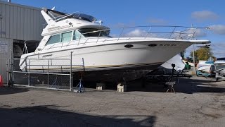 1996 Sea Ray 370 Sedan Bridge  SOLD [upl. by Airotna627]