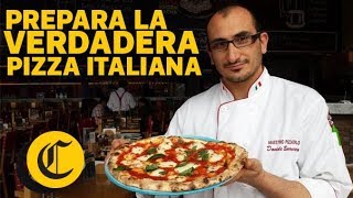 Prepara la verdadera pizza italiana [upl. by Anazraf]