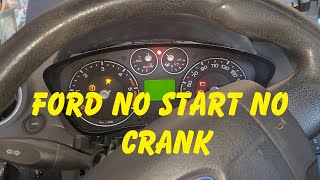 Ford no Start no Crank  immobilizer ECU problems [upl. by Atteynod]