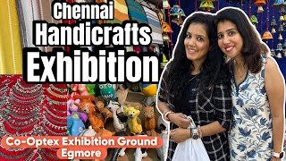 Chennai Handicrafts Exhibition  CoOptex Exhibition Ground Egmore [upl. by Atews957]