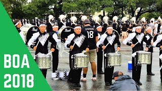 Vandegrift Drumline 2018 BOA Austin [upl. by Nossyla]