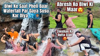 Ayesha Ke Saat Pheli Barish me Susu Or Waterfall Mila 😳 Shaadi Single lyf Fokats  Abresh amp Zeeshan [upl. by Galatea685]