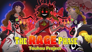 The Rage Phase Touhous Most Difficult Patterns [upl. by Reklaw647]