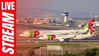 Exclusive View 🔴 LIVE Plane Spotting at Lisbon Airport [upl. by Naman]