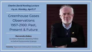 2023 Charles David Keeling Lecture [upl. by Sucramd]