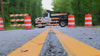 A stretch of Killian Road in northeast Richland County is temporarily shut down [upl. by Htebesile31]