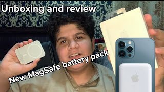 New MagSafe battery pack  apple copy MagSafe unboxing and review Azam Mandokhail [upl. by Tillman]