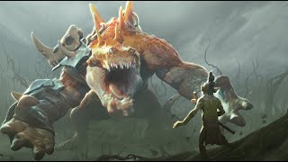 Показательная игра PRIMAL BEAST DOTA 2 [upl. by Atiekan403]