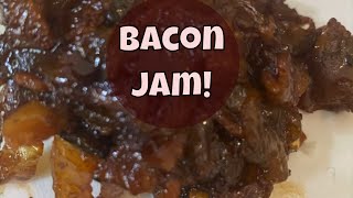 Homemade Bacon Jam Recipe  Sweet Savory Spicy and Perfect [upl. by Akiwak397]