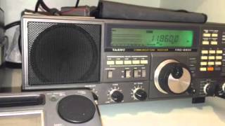 Wellbrook ALA1530 active loop antenna Radio Sana Jeddah 11860 KHz [upl. by Shay]