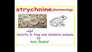 Strychnine Toxicity by Amir Rashid [upl. by Abixah]