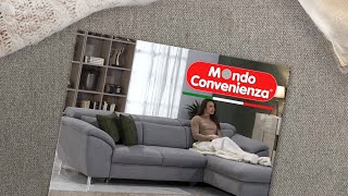 Divano letto ELETTRA SMALL  MONDO CONVENIENZA [upl. by Enomahs674]